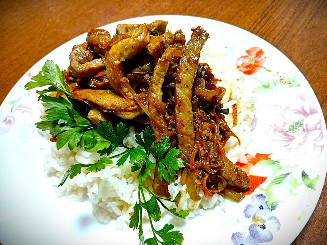 Свинина «Восточный огонь»