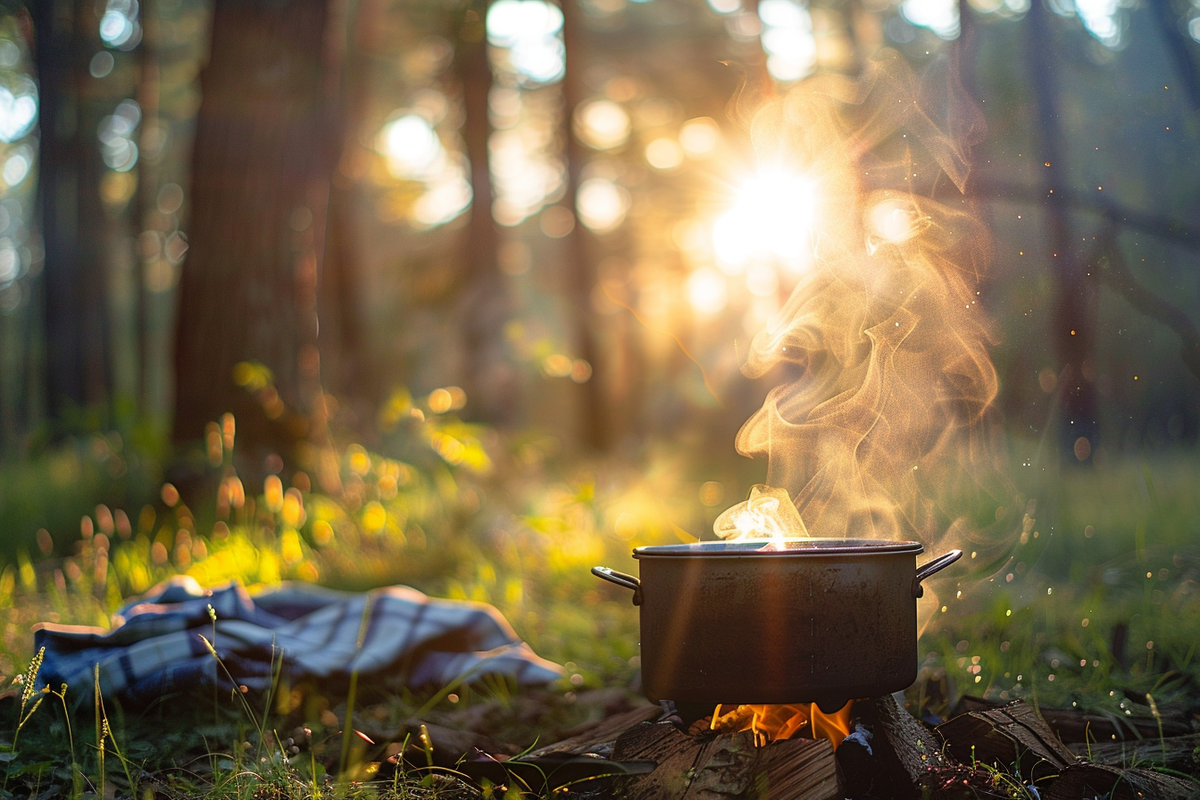 Как заварить кофе на природе: секрет простого способа с кастрюлей