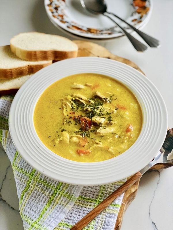 Вкусный куриный суп с карри: согревающая классика на вашем столе