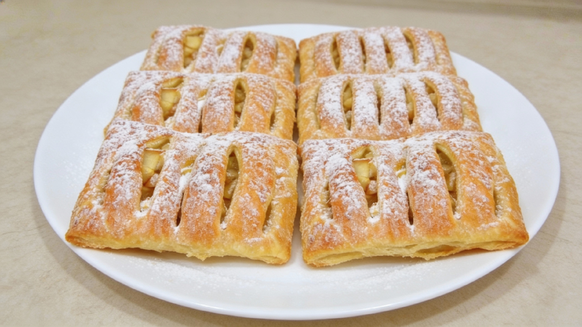 Слойки в аэрогриле: быстро и вкусно к чаю