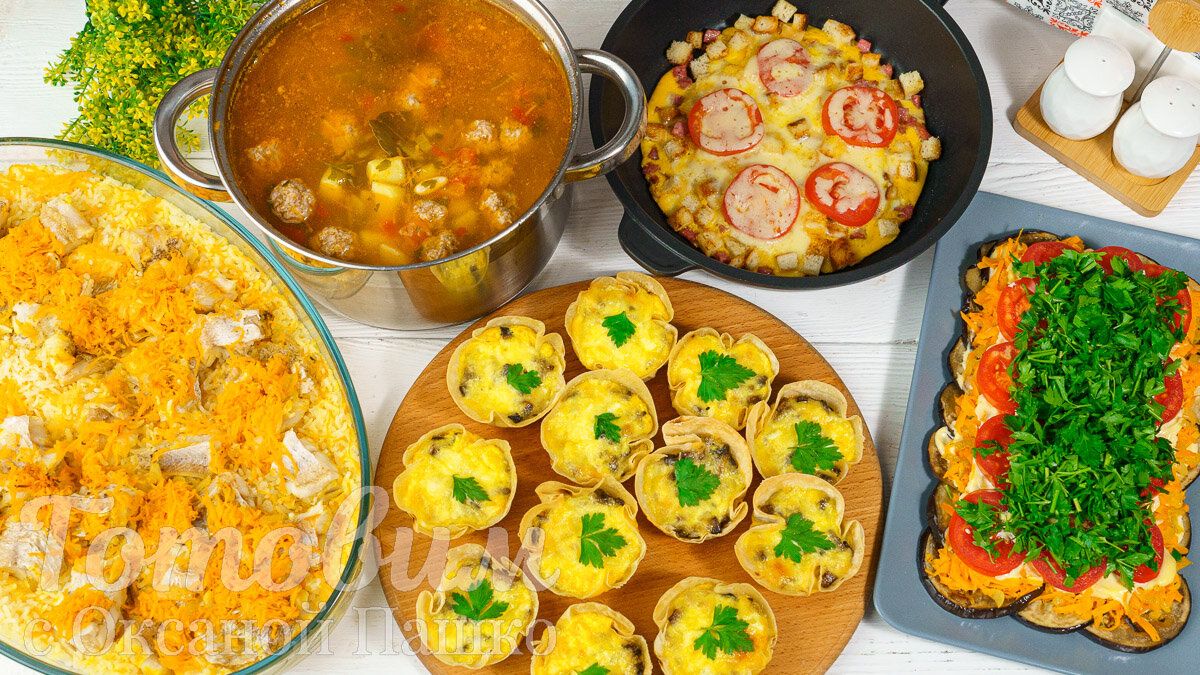 Есть что-то вкусное: простое меню на каждый день для всей семьи