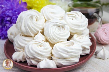 Как приготовить воздушный яблочный зефир с агар-агаром