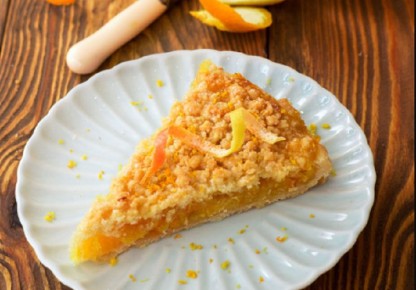 Сладкий апельсиновый торт из одного яйца — идеальный быстрый десерт