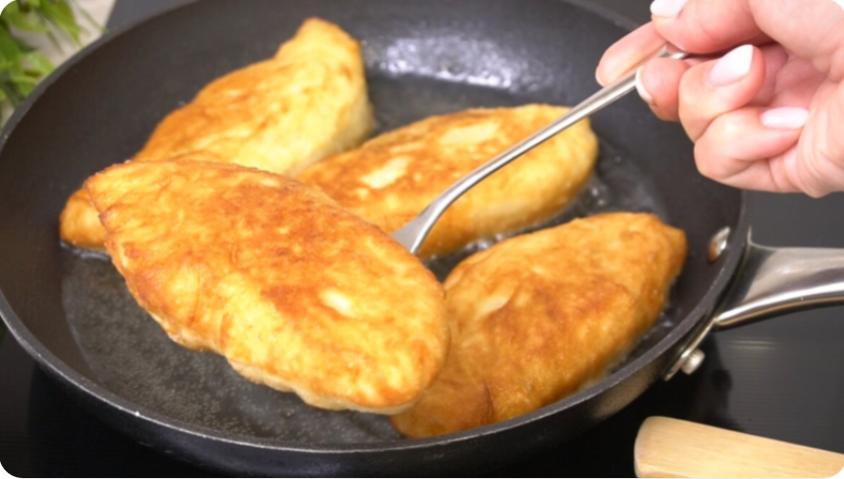 Пирожки на скорую руку, мягкое тесто без лишних хлопот