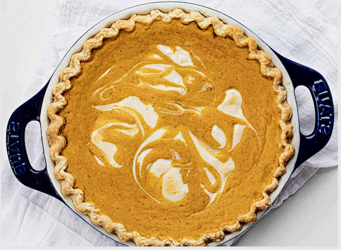 Тыквенный пирог с крем-чизом: идеальное сочетание вкуса и текстуры