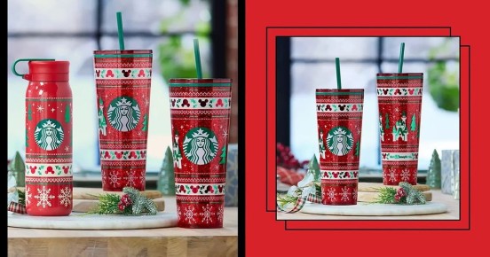 Новый волшебный стиль: Starbucks и Disney запускают праздничные стаканы