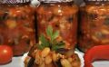 Сочный турецкий салат из баклажанов на зиму