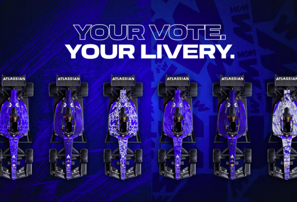 Williams предлагает фанатам выбрать ливрею для нового болида на сезон 2026