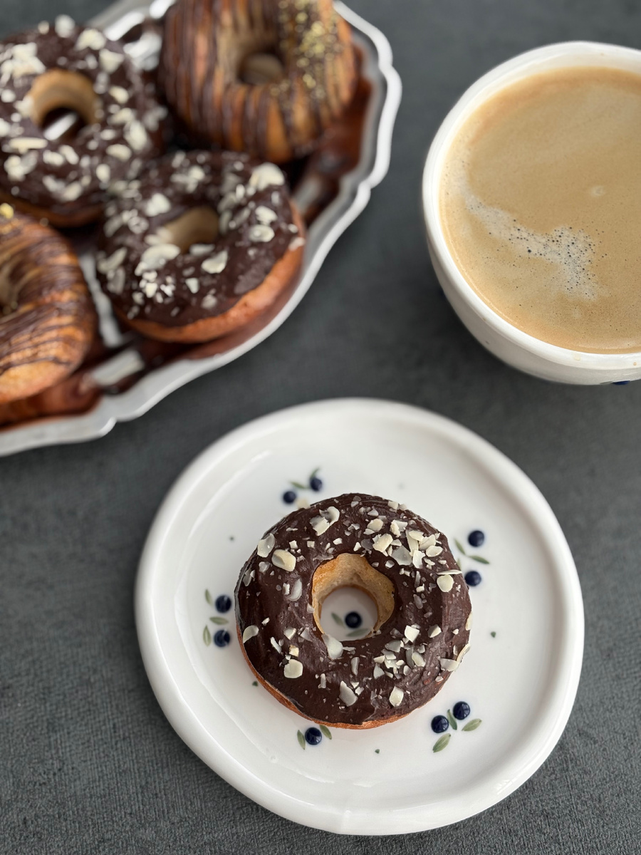 Вкусные и полезные пончики за пять минут