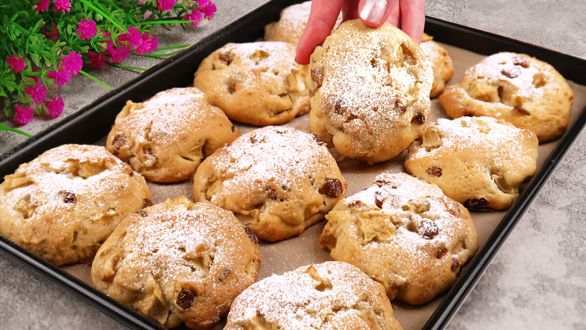 Нежное яблочное печенье: просто, быстро и с ароматом осени