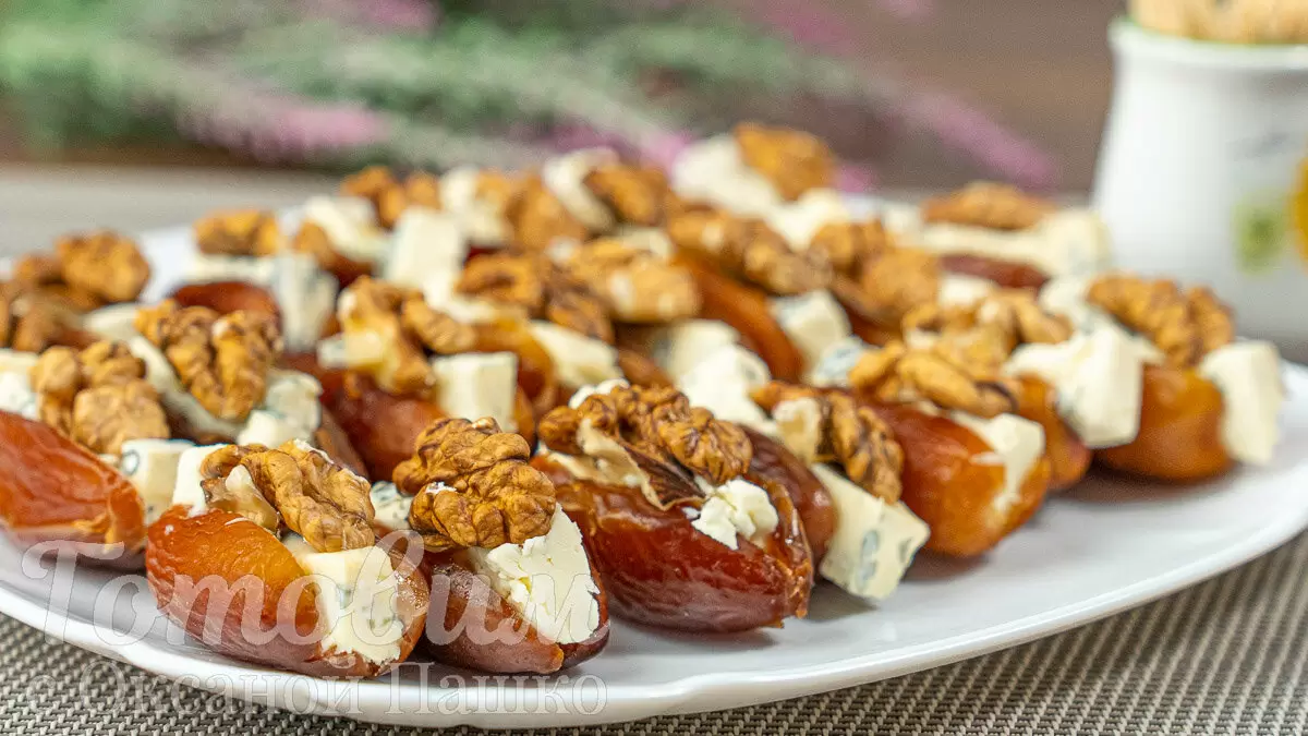 Финики с сыром: идеальная закуска для вашего праздника
