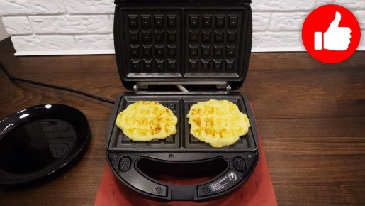 Вафли из картофельного пюре: необычайный десерт для чая