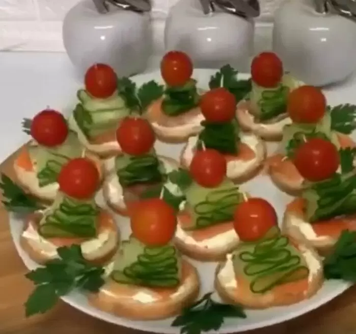 Вкусная закуска для праздничного стола
