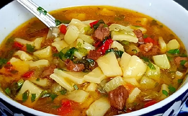 Суп Манпар: кулинарное волшебство из Средней Азии