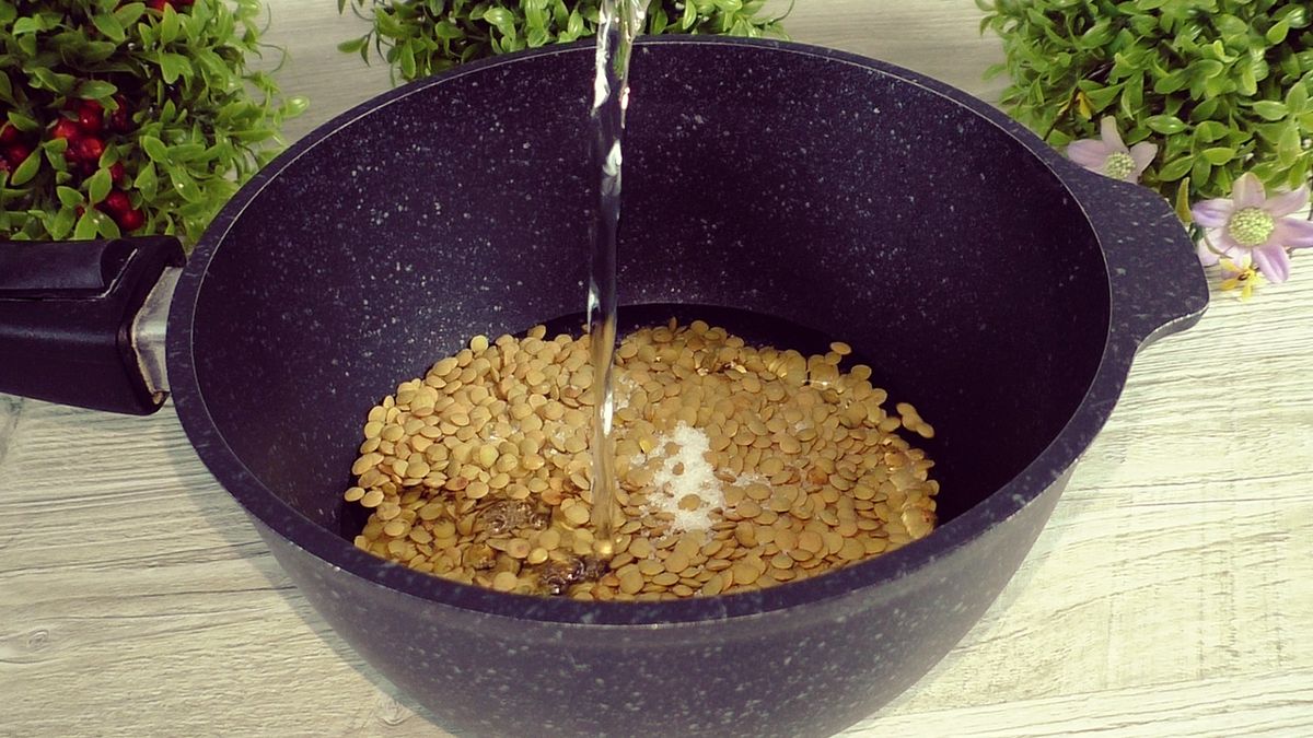 Сытный гарнир из риса и чечевицы: простота и вкус в одном блюде
