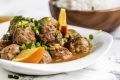 Погрузитесь в мир вкуса: фрикадельки с рисом жасмин и зеленым луком