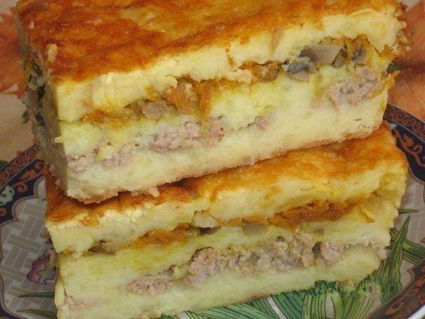 Нежная картофельная запеканка для семейного ужина