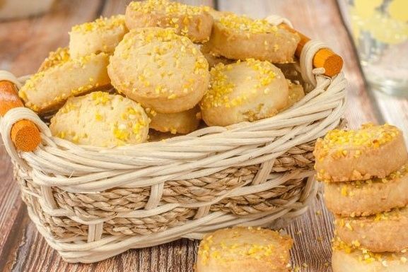 Песочное кукурузное печенье: Нежное угощение для сладкоежек